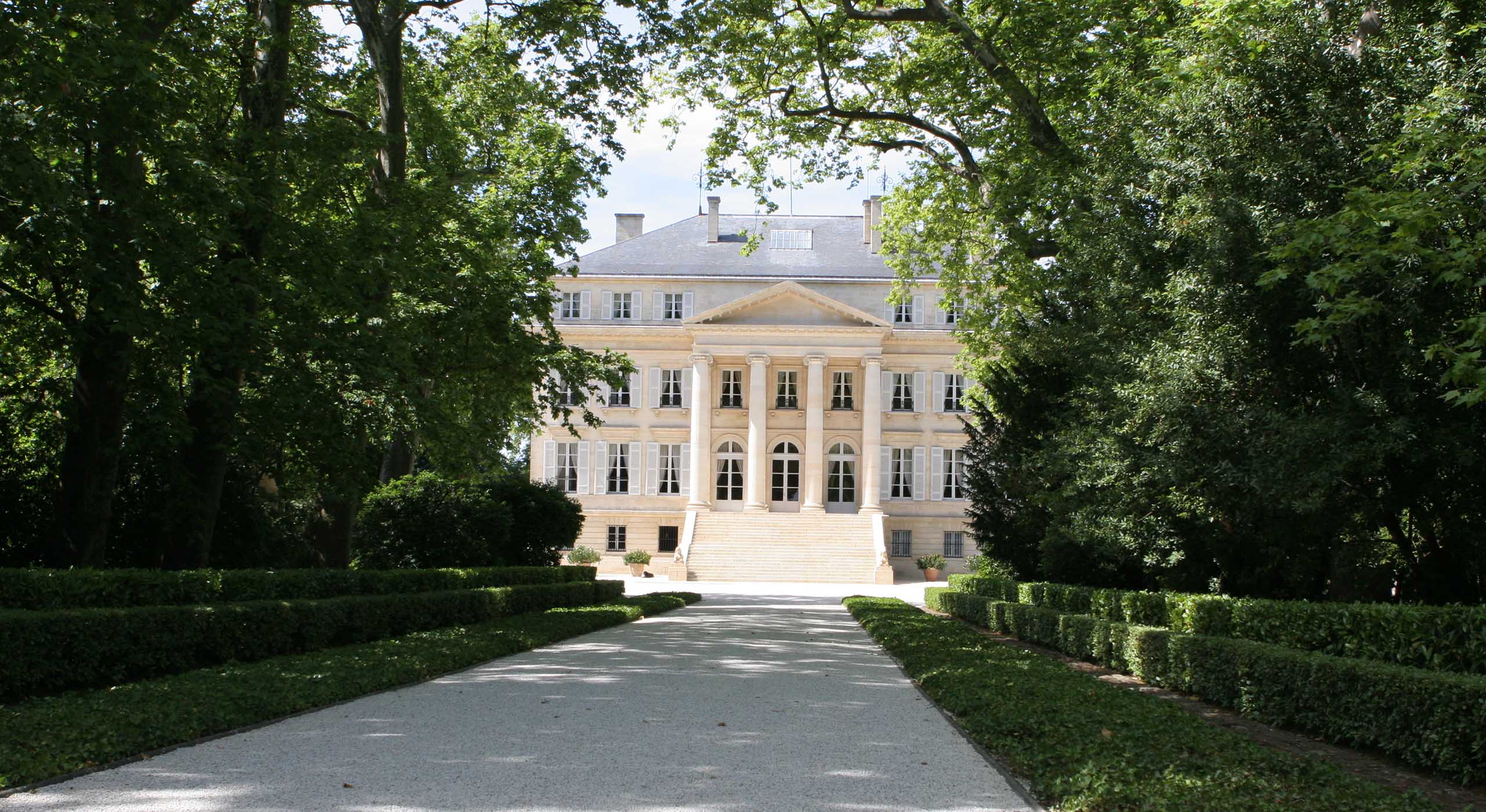 Chateau Margaux Entrance