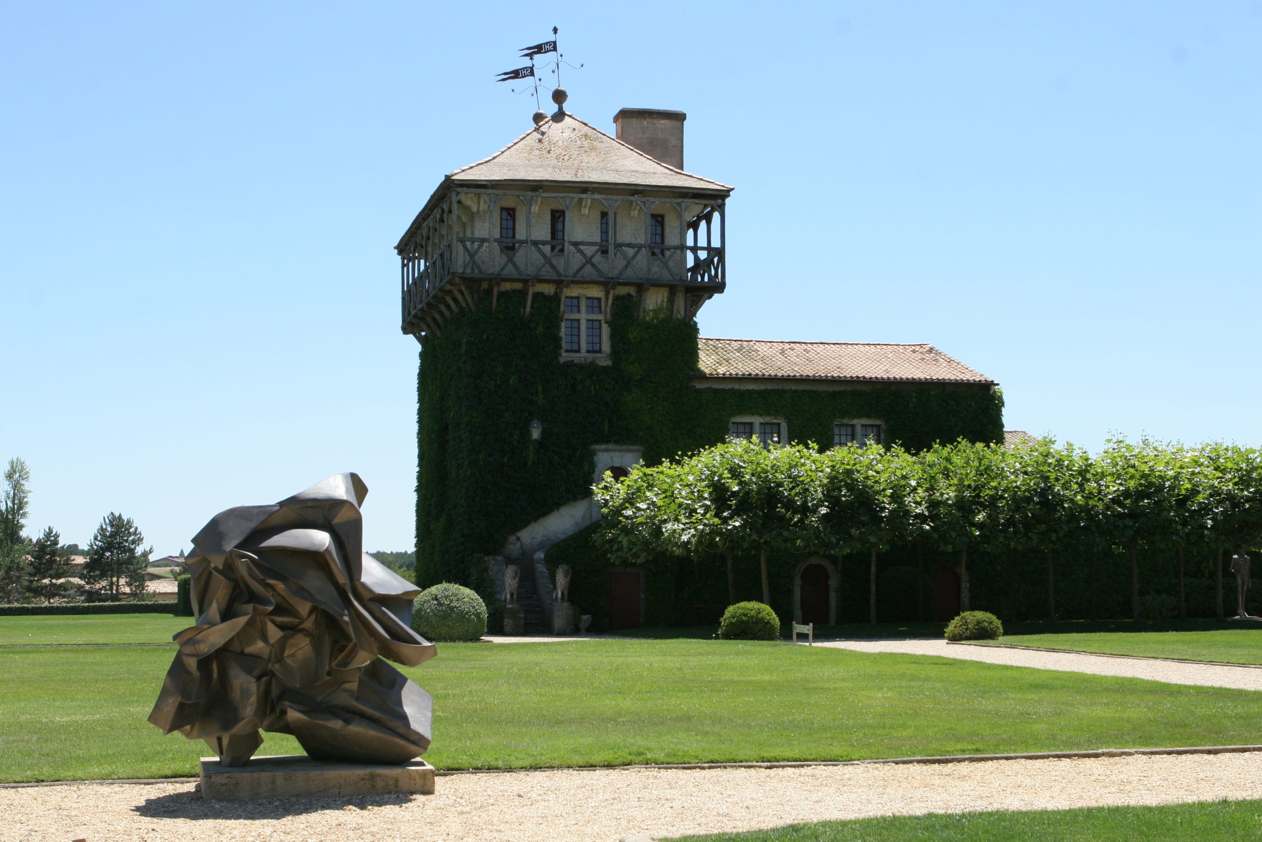 Chateau Smith Haut Lafitte tower