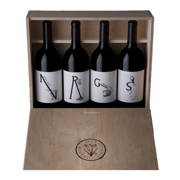 Manousakis Winery Nostos Magnum Collector's Edition box