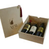 Wooden Gift Box for 3 bottles - Image 2