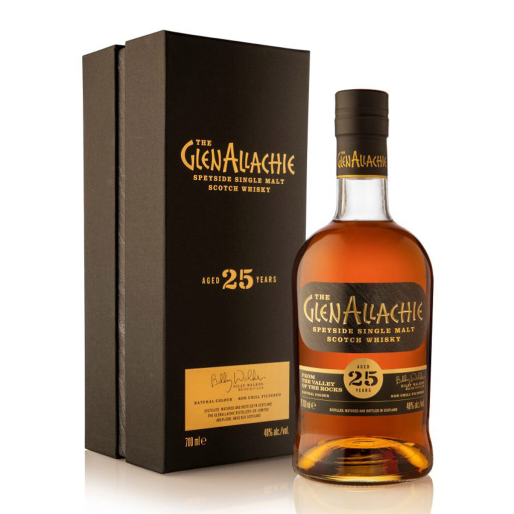 GlenAllachie 25 Years Old Single Malt vins wine & spirits online store