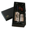 Handmade Box for 2 bottles vins gift idea