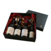 Handmade Box for 4 bottles vins gift idea