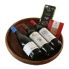 bamboo brown platter