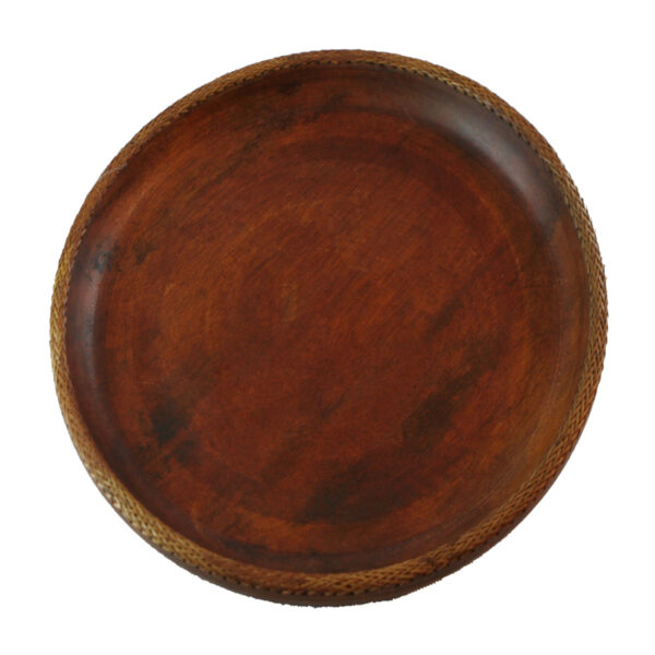 bamboo brown platter 2