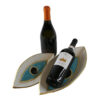 decorative platter eyes aluminium couple