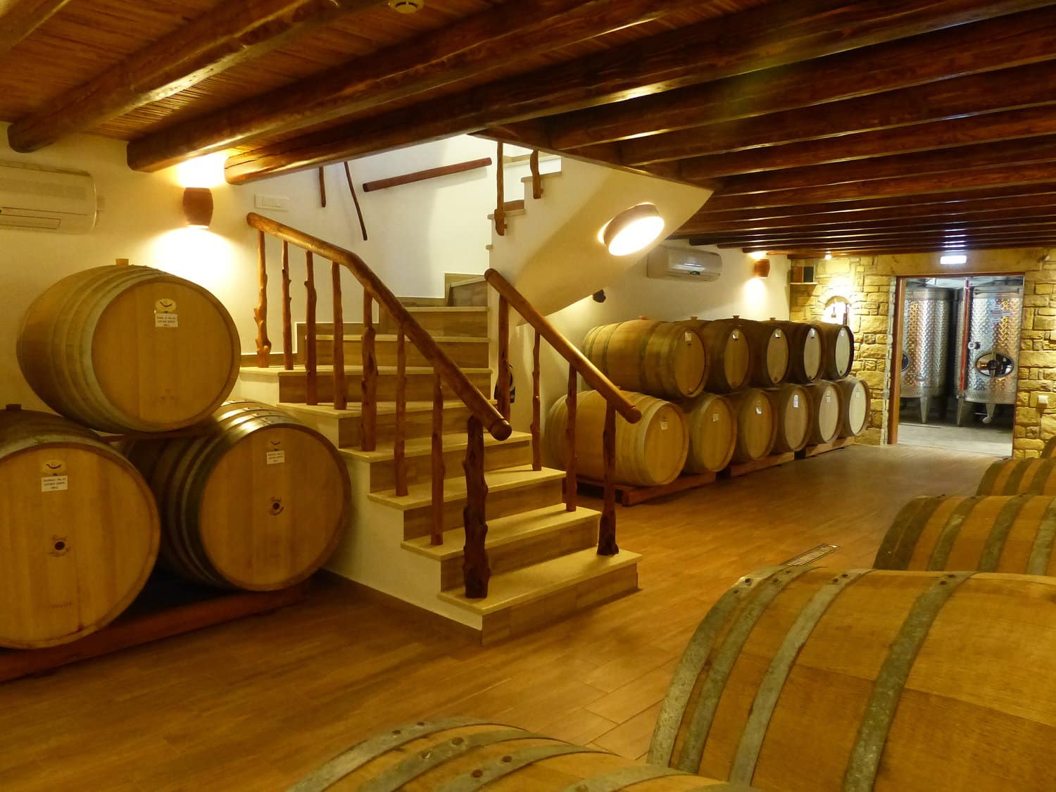 lipsi winery cellar