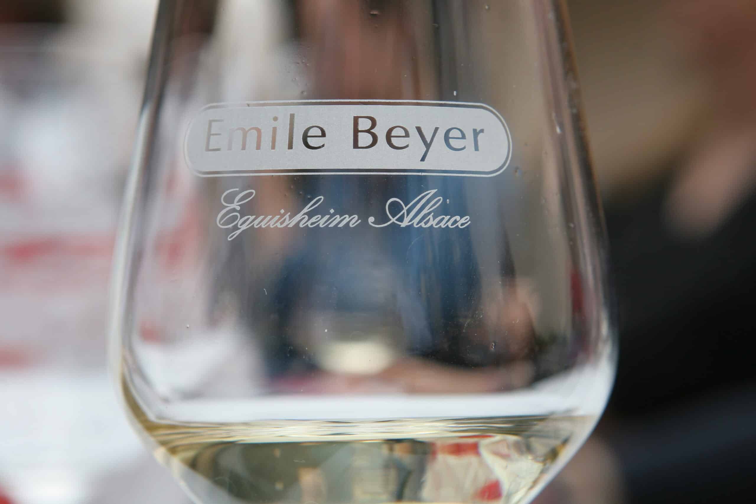 Domaine Emile Beyer glass